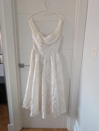 Vestido blanco estilo fairy , sin usar