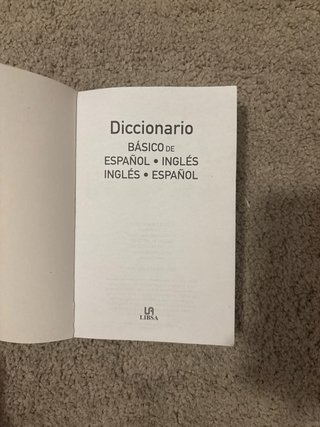 Diccionario Básico Español-Inglés e Inglés-Español