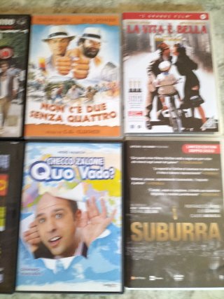8 DVD Originali Italiani - Vari Generi