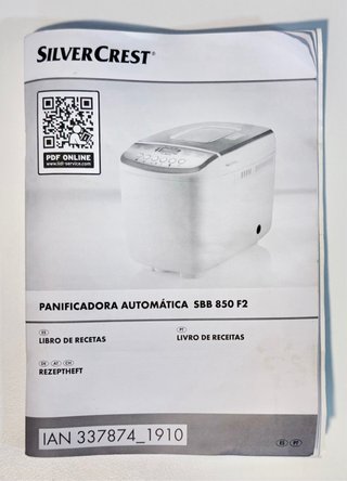 Panificadora Silvercrest LIDL