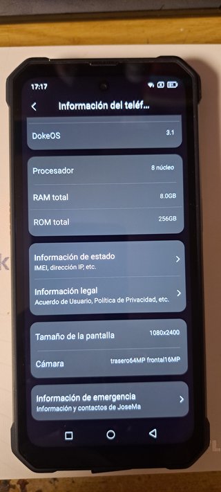 Teléfono - CÁMARA TÉRMICA BLACKVIEW BV8900