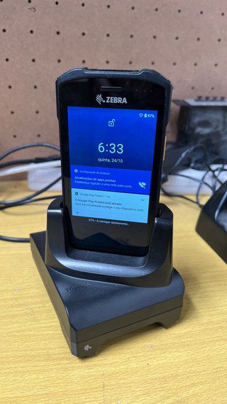 Zebra TC21 PDA + base carregamento