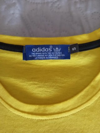 Camiseta Adidas Amarilla