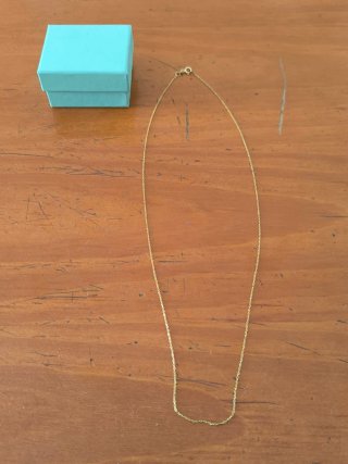 Cadena Oro 14k maciza forzada con corte diamante