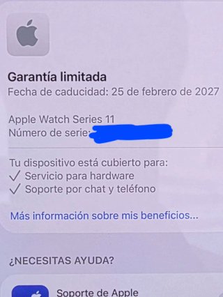 Apple watch series 11 negro 46mm
