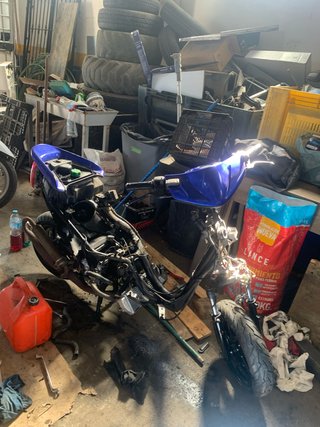 Chasis Yamaha Jog Aire con papeles
