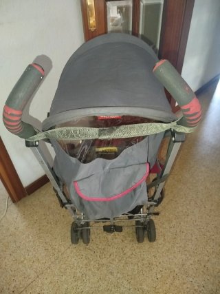 Silla de Paseo Maclaren Rosa Gris