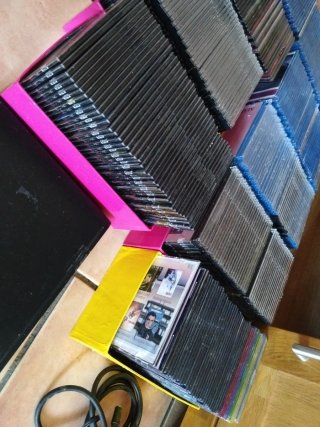 Lote 300 DVDs + Reproductor Sony