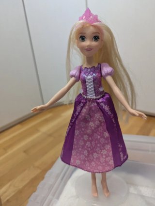 Muñeca Rapunzel con Música