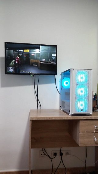 Torre PC Gaming Blanca con RGB