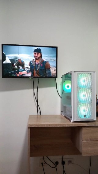 Torre PC Gaming Blanca con RGB
