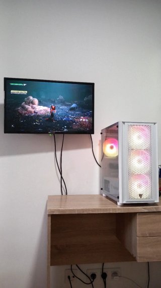 Torre PC Gaming Blanca con RGB