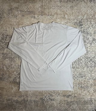 Camiseta Columbia Blanca Manga Larga Técnica