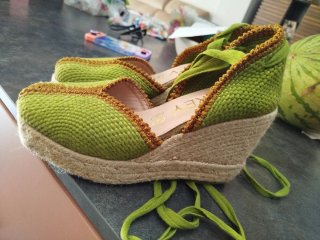 Alpargatas AZAREY esparto mujer talla 38