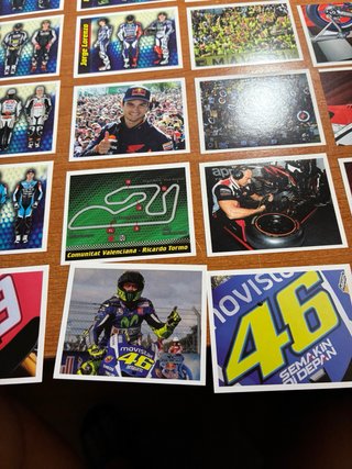 Cromos Moto GP 2015 - Más de 100 unidades