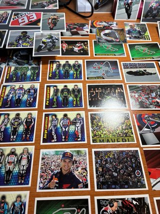 Cromos Moto GP 2015 - Más de 100 unidades
