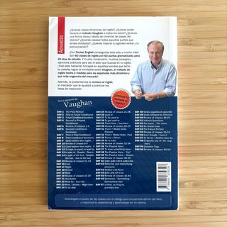 Libro inglés Vaughan Pocket English Advanced