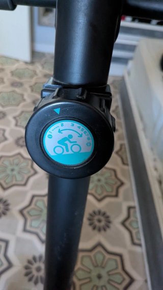 Bicicleta Estática Negra