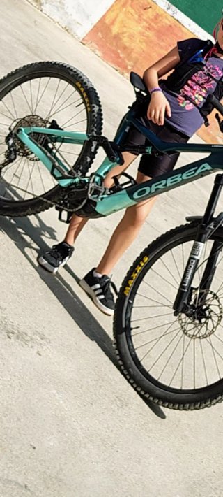 Orbea Rise M20 mejorada