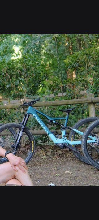 Orbea Rise M20 mejorada