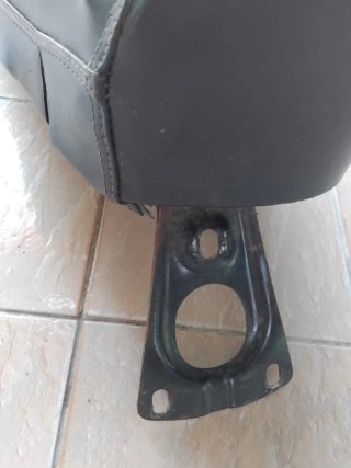 Sella Vespa Piaggio Nera