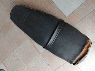 Sella Vespa Piaggio Nera