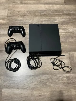 PS4 Fat Nero + 2 Controller e Cavi