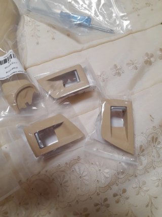 Kit tiradores puerta interior coche beige