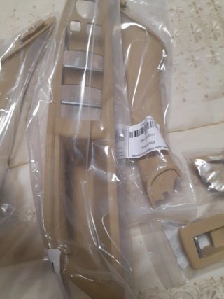 Kit tiradores puerta interior coche beige