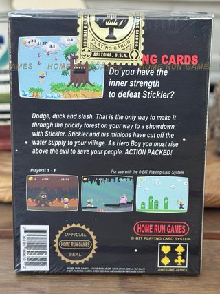 Baraja Home Run Games 8-Bit Playing Cards