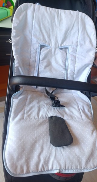 Saco para silla de paseo blanco