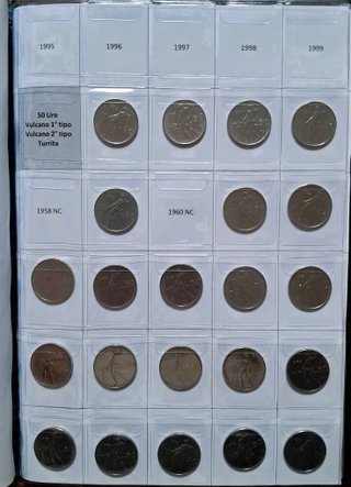 Ampia collezione di monete Repubblica Italiana