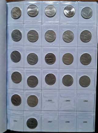 Ampia collezione di monete Repubblica Italiana