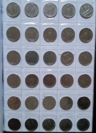 Ampia collezione di monete Repubblica Italiana