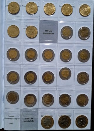 Ampia collezione di monete Repubblica Italiana