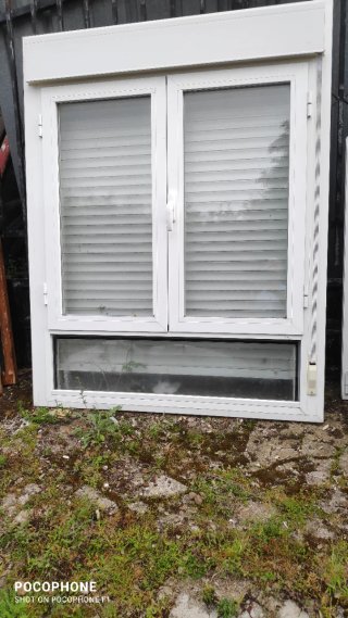 Ventana aluminio Climalit doble cristal