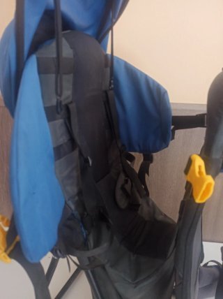 Mochila Portabebés Montaña Azul
