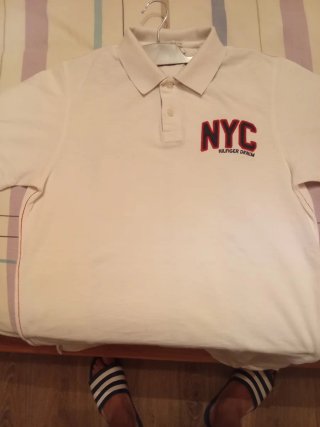 Polo Tommy Hilfiger NYC HILFIGER DENIM Blanco