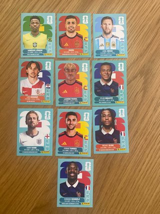 Cromos Panini Mundial 2026