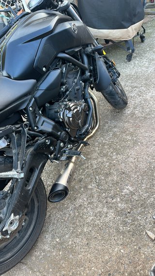 Yamaha MT-07 A2 Negra