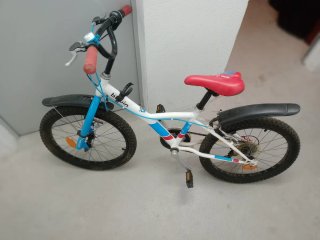 Bicicleta infantil con marchas