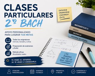 Clases particulares 2BACH.