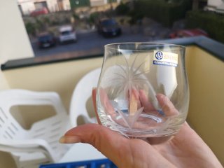 Servizio Bicchieri Cristallo Bohemia