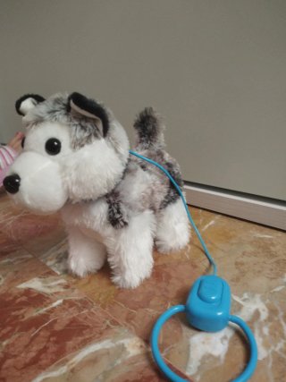 Perrito de juguete que anda