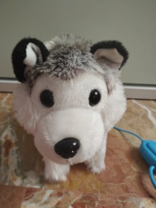 Perrito de juguete que anda
