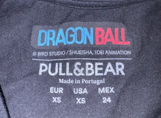 Camiseta Dragon Ball Bulma Talla XS Mujer