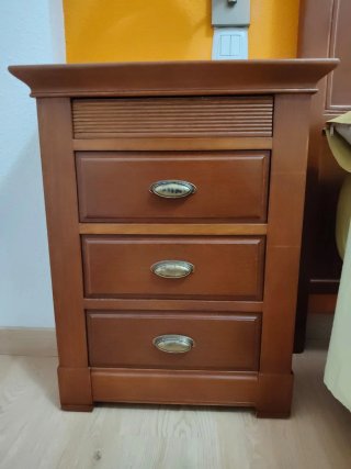 Dormitorio completo madera de roble