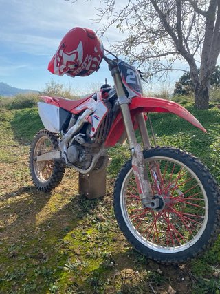 Honda CRF 250R 2007 Motocross Roja
