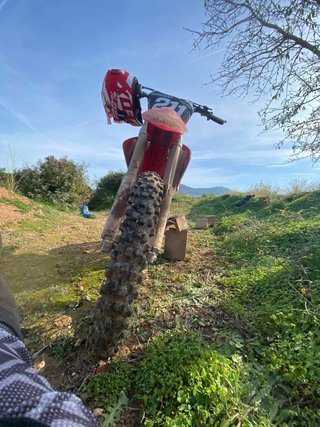Honda CRF 250R 2007 Motocross Roja