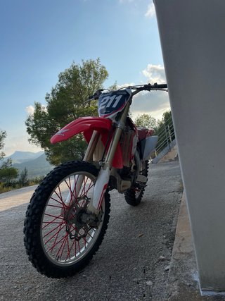Honda CRF 250R 2007 Motocross Roja